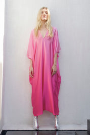 Silk Satin Ombre Boubou Caftan