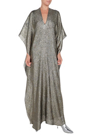 Metallic Lamé Boubou Caftan