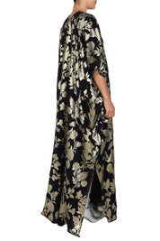 Metallic Flower Boubou Caftan