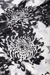 Printed Silk Chiffon Kimono
